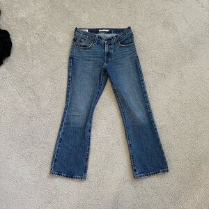 Levis Women's Jeans middy ankle bootcut